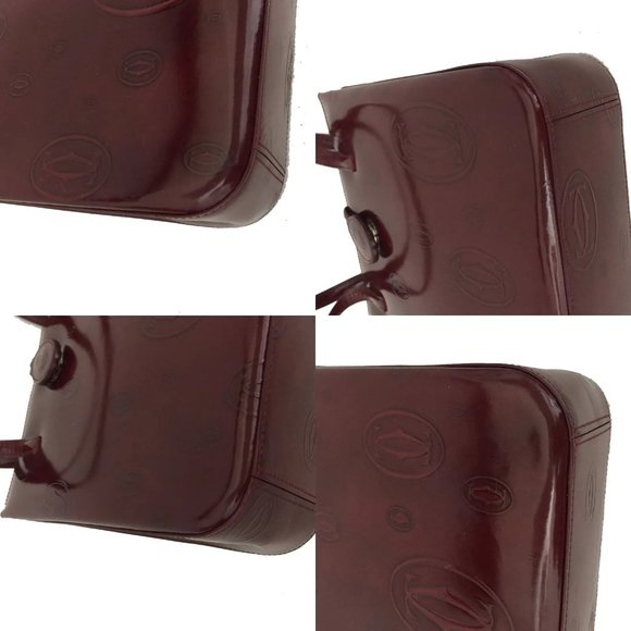 Cartier Burgundy Tote Bag - Picture 8 of 12